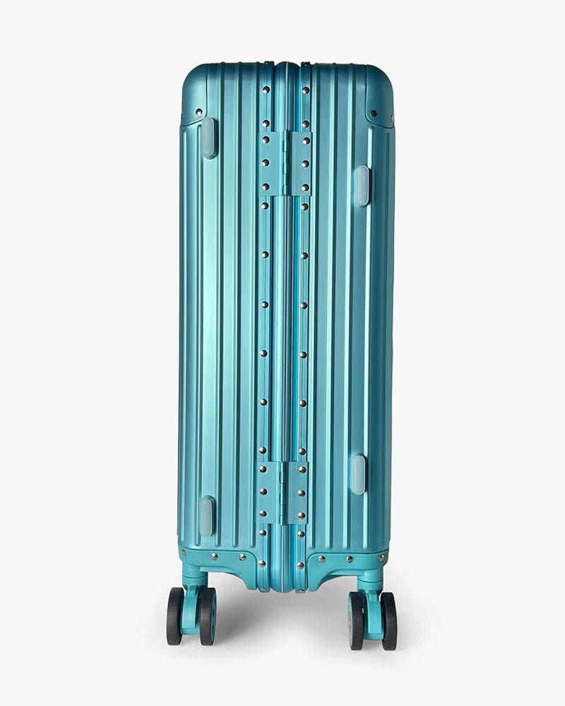 24 inch Aluminum Luggage : Blue - Kenmo®