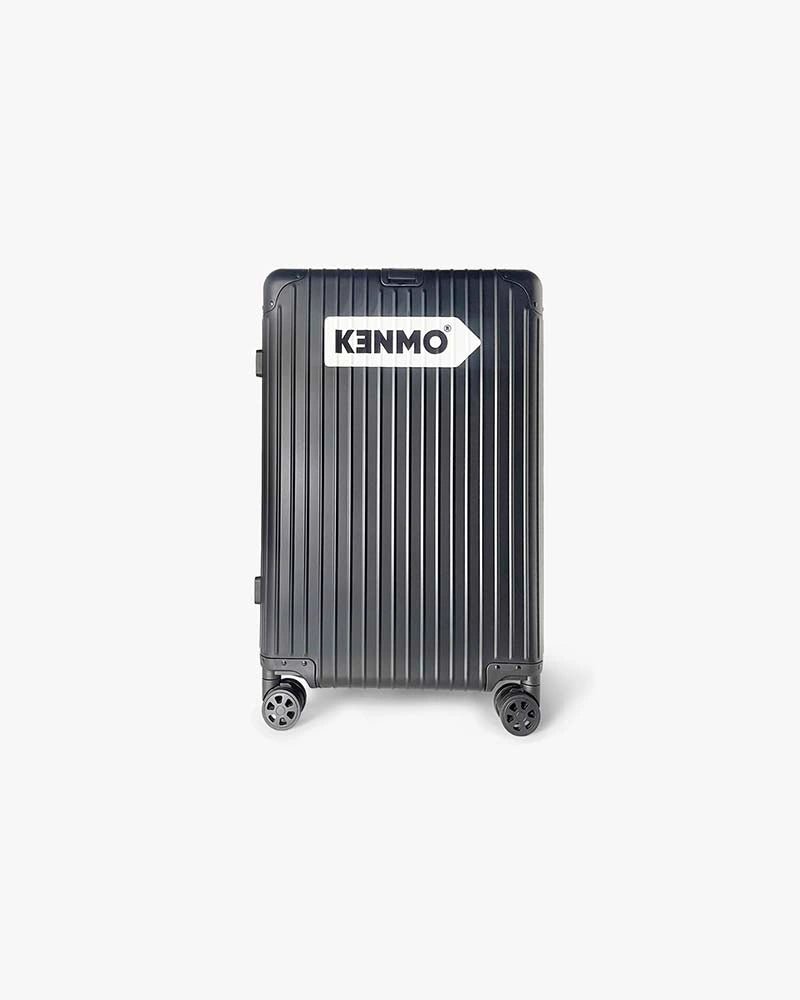 26 inch Aluminum Luggage : Black - Kenmo®