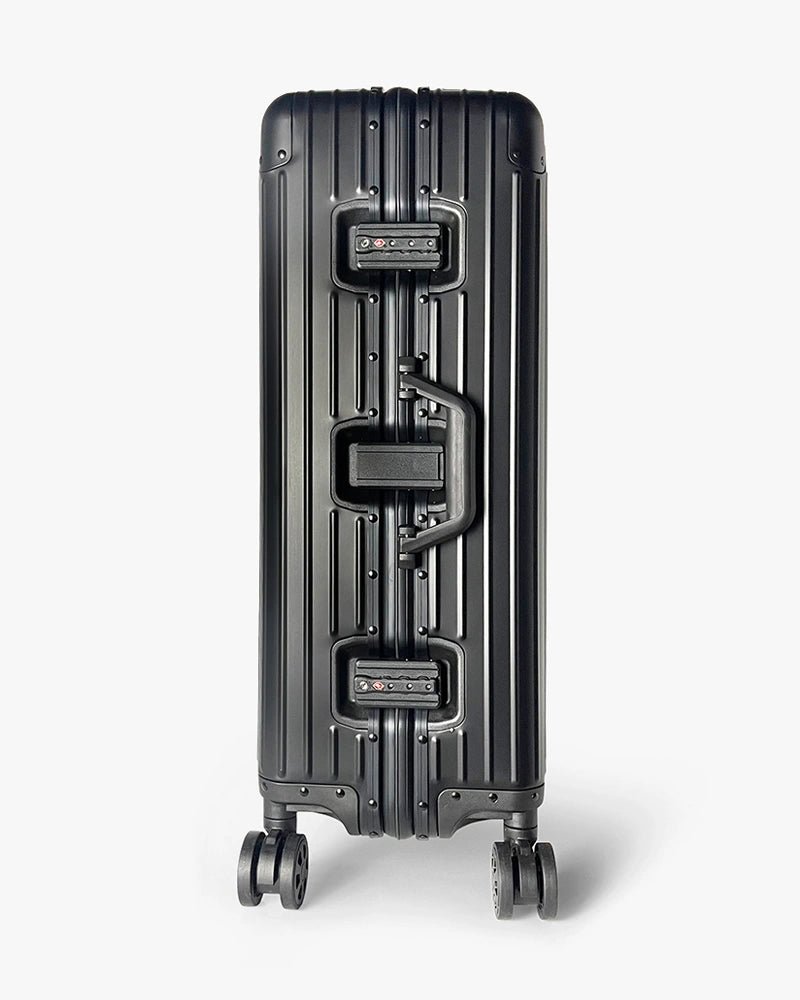 26 inch Aluminum Luggage : Black - Kenmo®