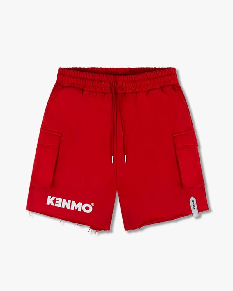 Cargo Shorts : Red - Kenmo®