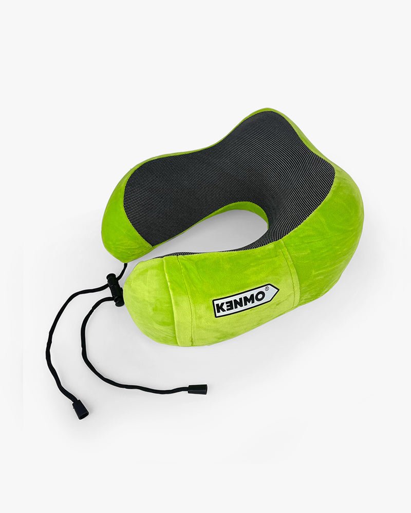 Comfortable Travel Neck Pillow : Green - Kenmo®
