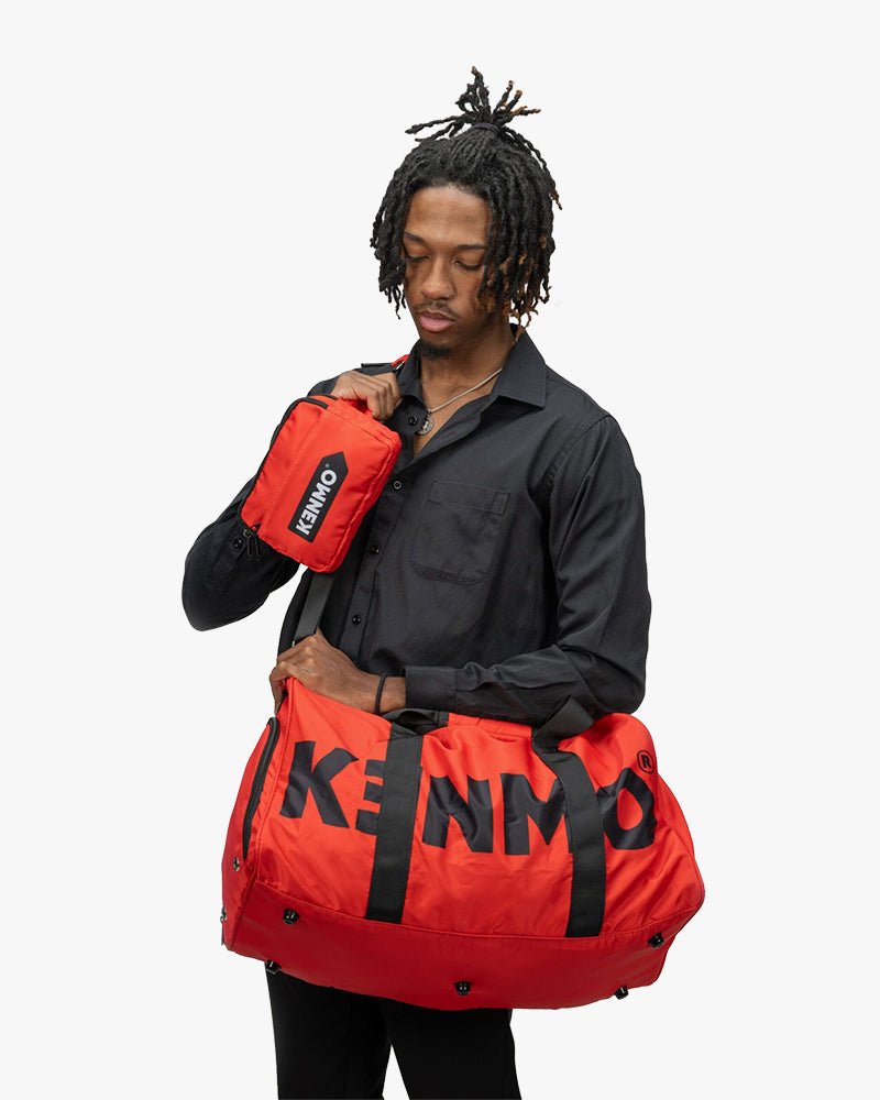 Elegance Waist Bag & Crossbody Bag : Red - Kenmo®