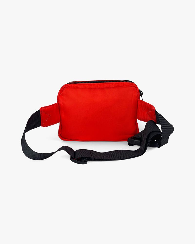 Elegance Waist Bag & Crossbody Bag : Red - Kenmo®