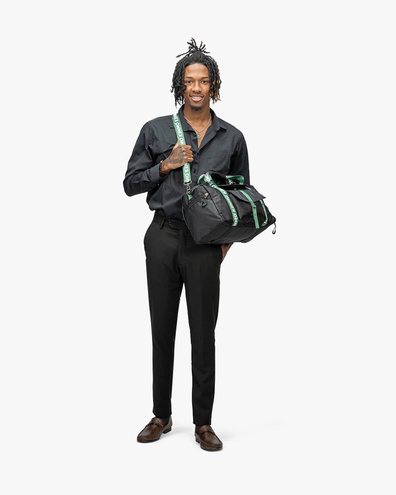 Logo Strap Duffel Bag : Black - Kenmo®