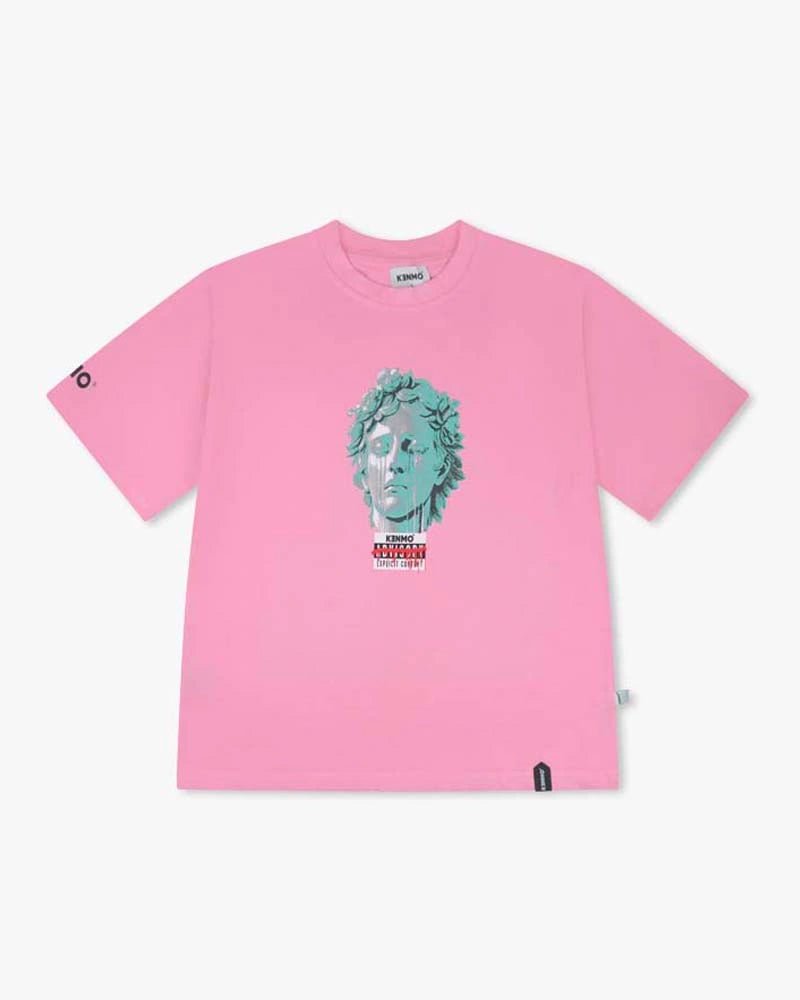 Safe Off Explicit Tee : Pink - Kenmo®
