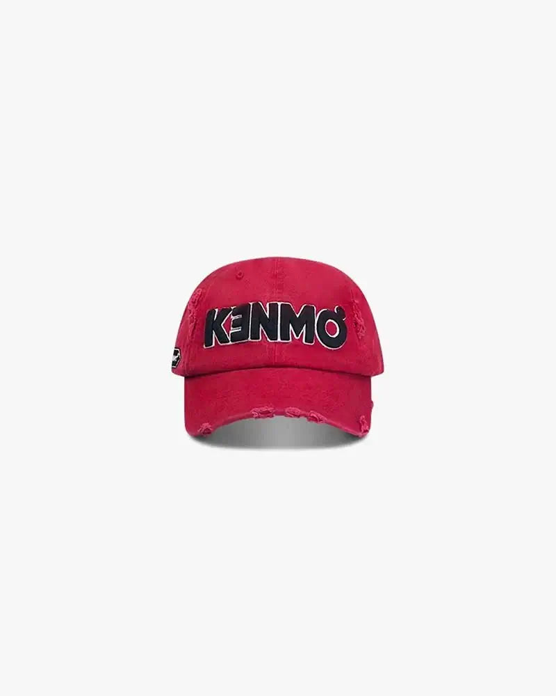 Red Washed Baseball Cap – Signature Vintage Hat - Kenmo®