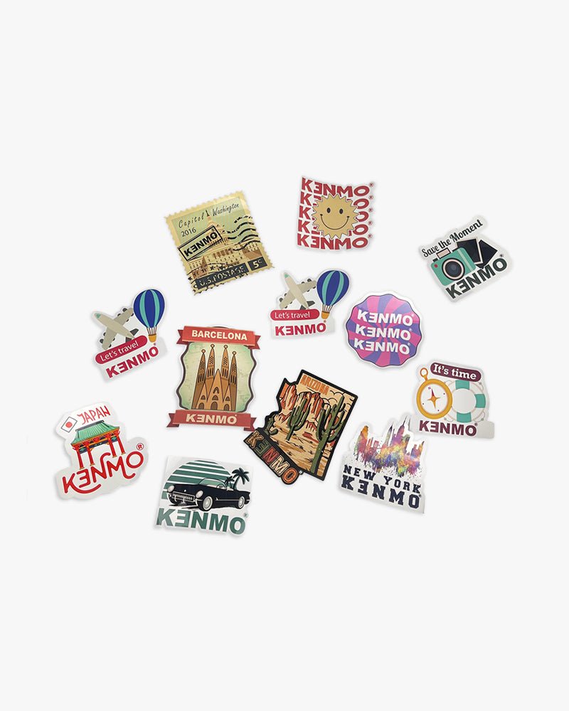 12 Sticker Set Variety Pack - Kenmo®