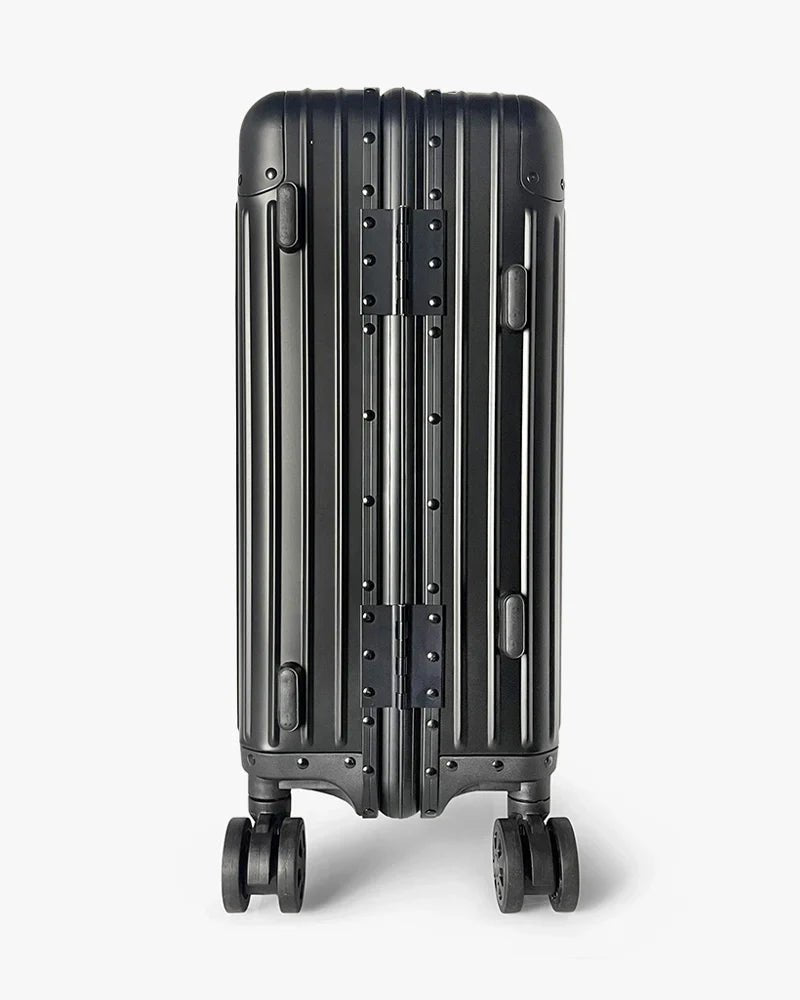 20 inch Aluminum Luggage : Black - Kenmo®