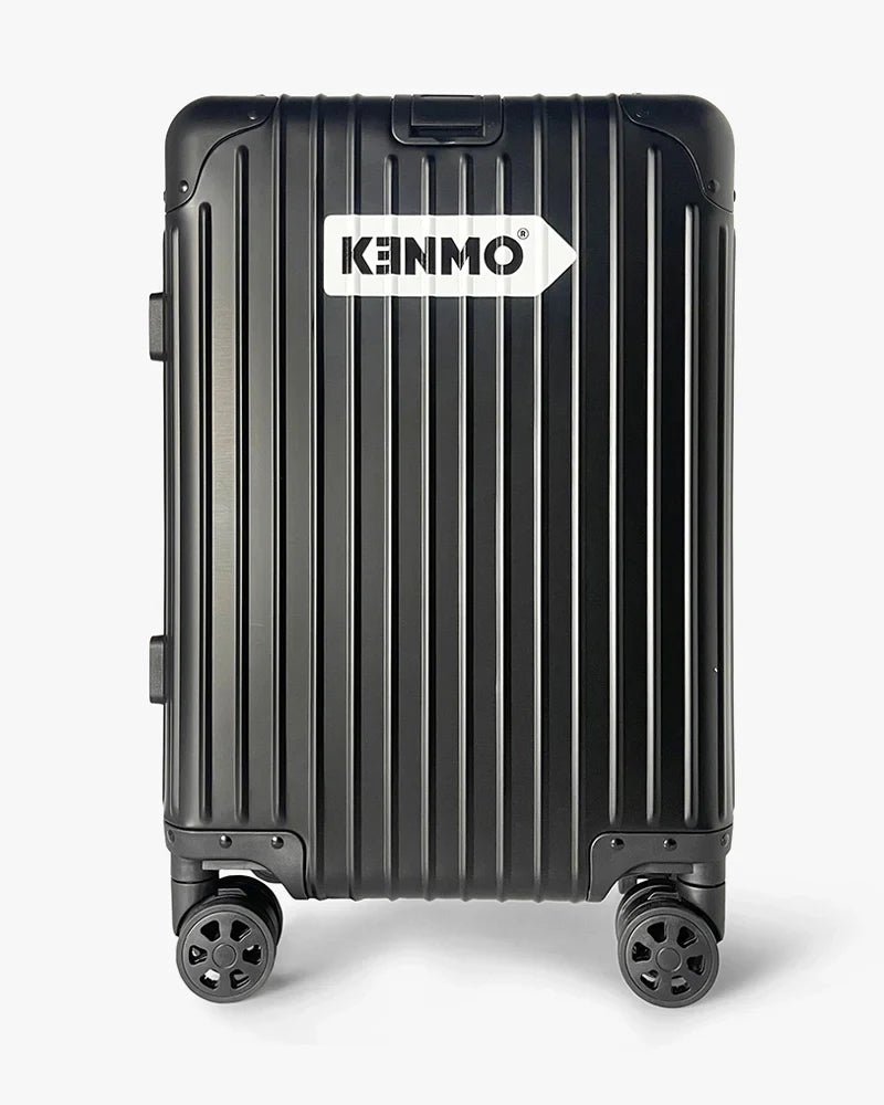 20 inch Aluminum Luggage : Black - Kenmo®