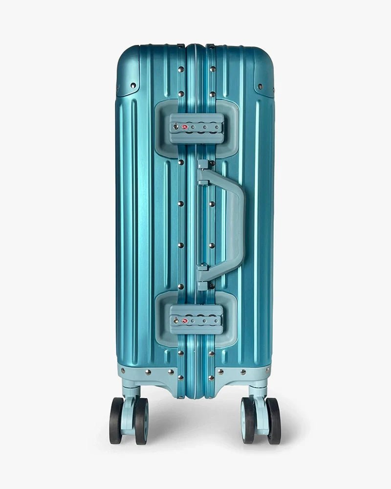 20 inch Aluminum Luggage : Blue - Kenmo®