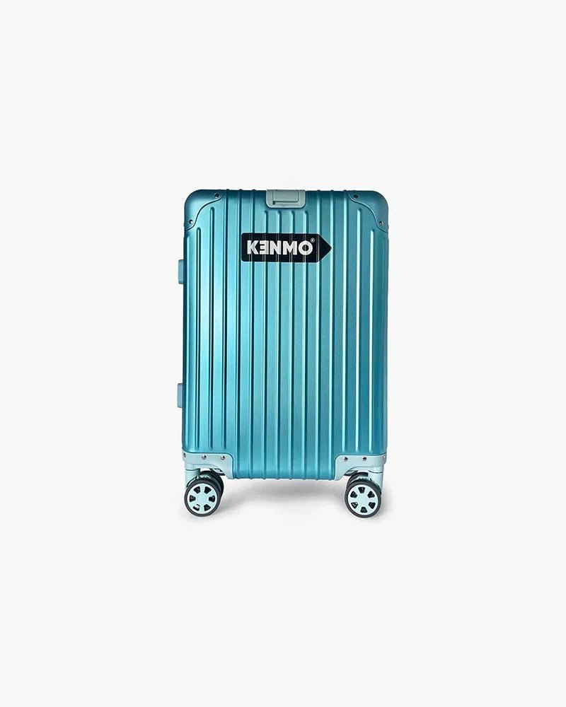 20 inch Aluminum Luggage : Blue - Kenmo®
