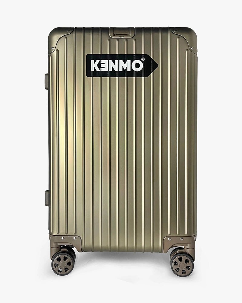 24 inch Aluminum Luggage : Golden - Kenmo®