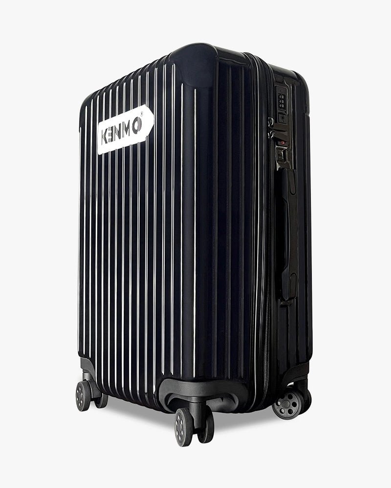 24 inch Hardcase Luggage : Black - Kenmo®