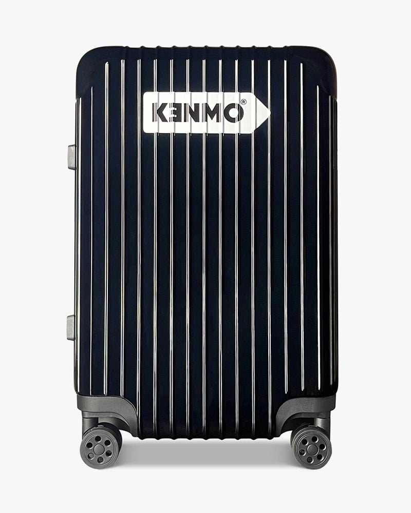 24 inch Hardcase Luggage : Black - Kenmo®
