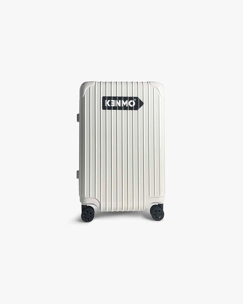 24 inch Hardcase Luggage : White - Kenmo®