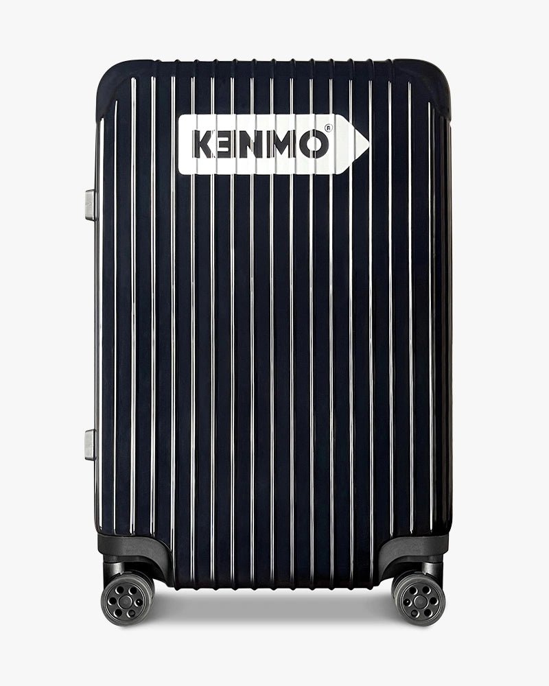 26 inch Hardcase Luggage : Black - Kenmo®