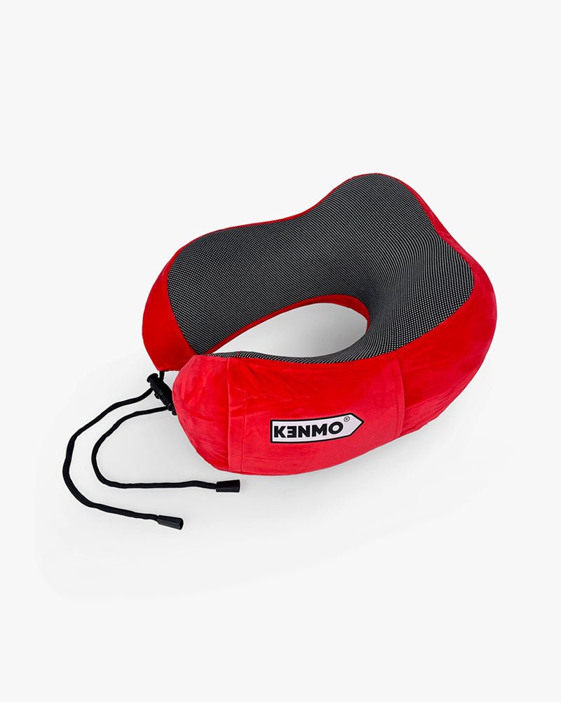 Comfortable Travel Neck Pillow : Red - Kenmo®