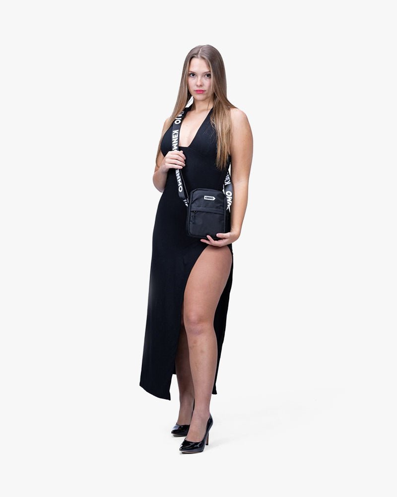 Crossbody Messenger Bag : Black - Kenmo®