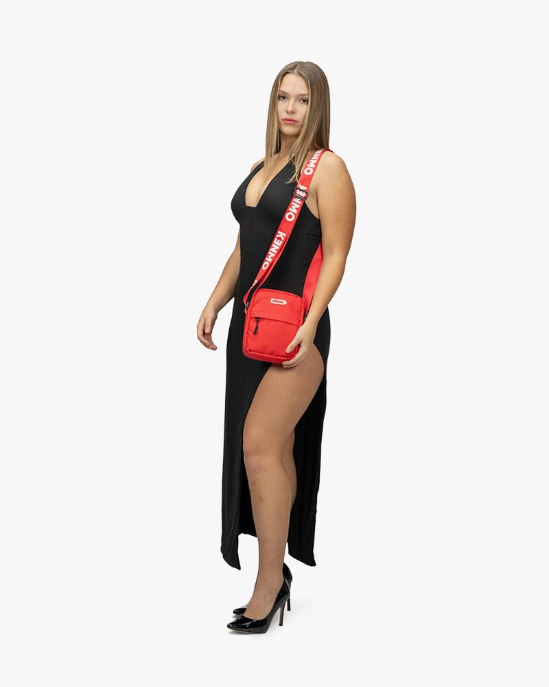 Crossbody Messenger Bag : Red - Kenmo®
