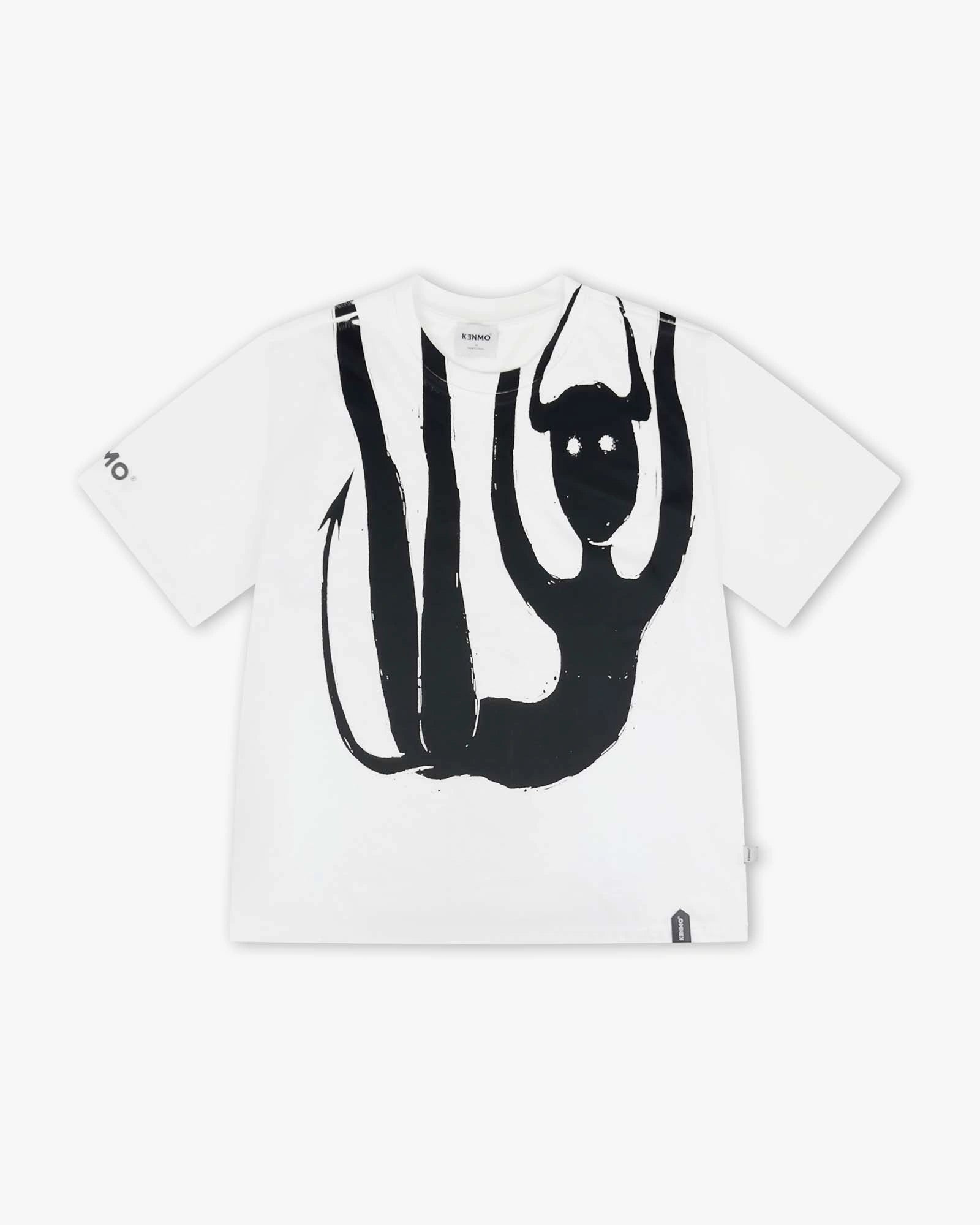 Hanging Monkey Tee : White - Kenmo®
