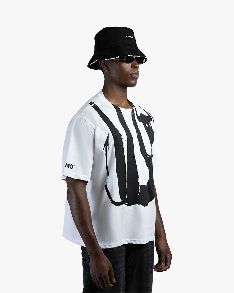 Hanging Monkey Tee : White - Kenmo®