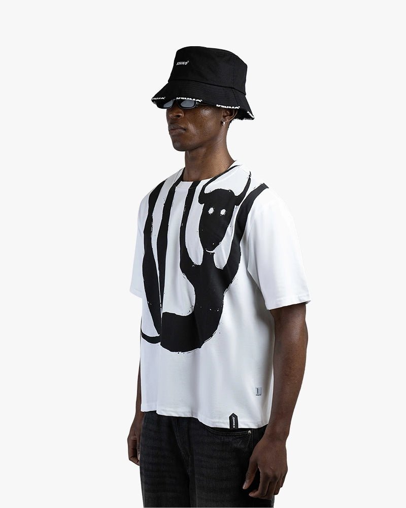 Hanging Monkey Tee : White - Kenmo®