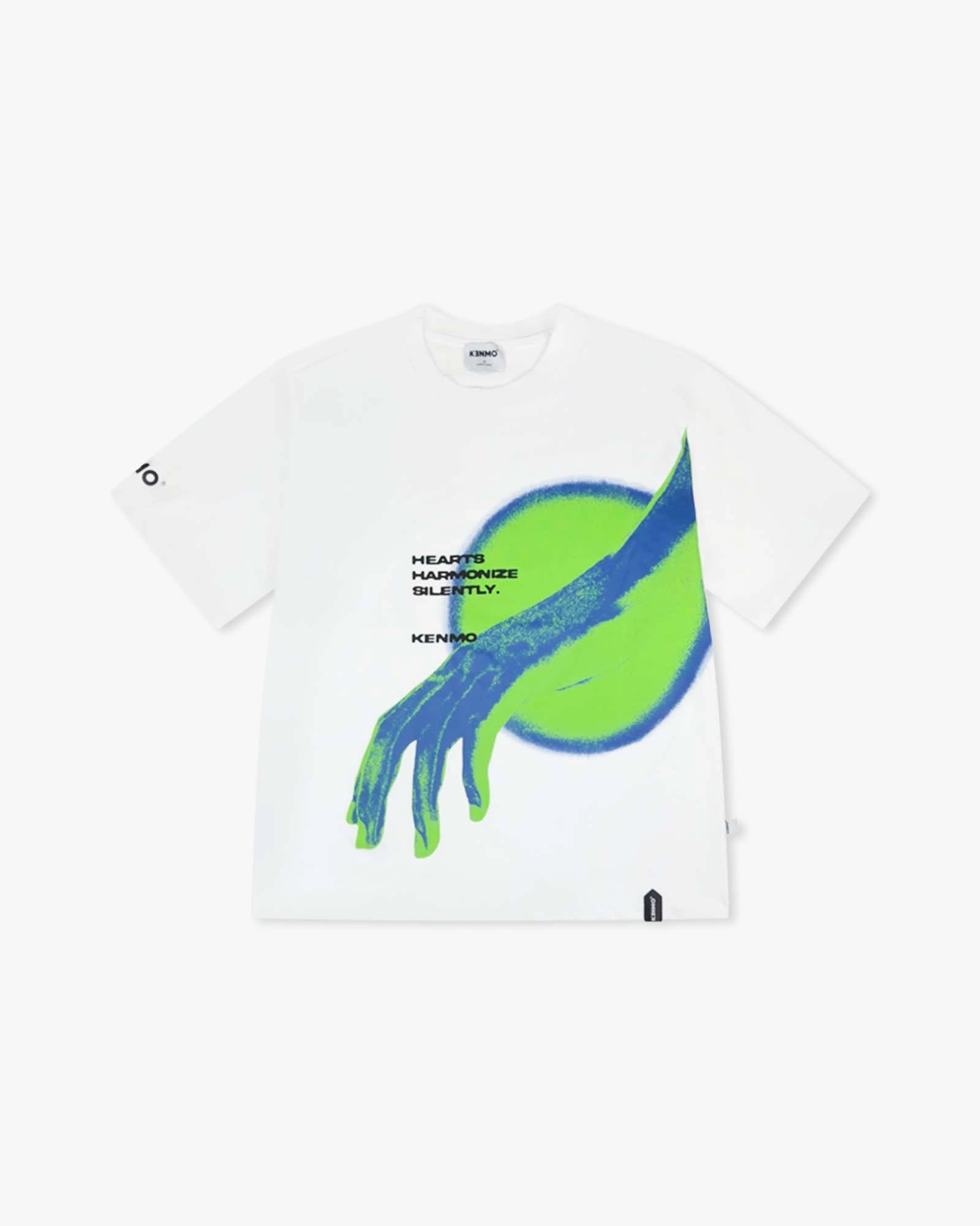 Harmonized Heart Tee : White - Kenmo®