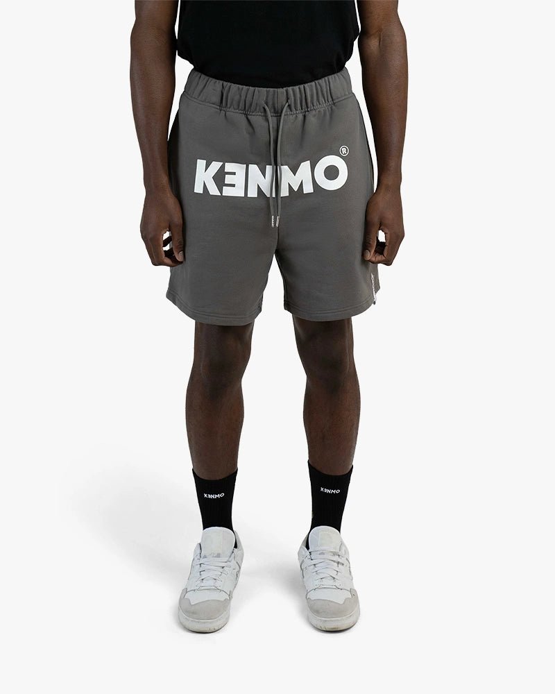 Kenmo Logo Shorts : Grey - Kenmo®