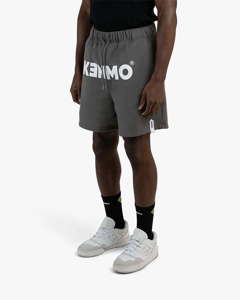 Kenmo Logo Shorts : Grey - Kenmo®