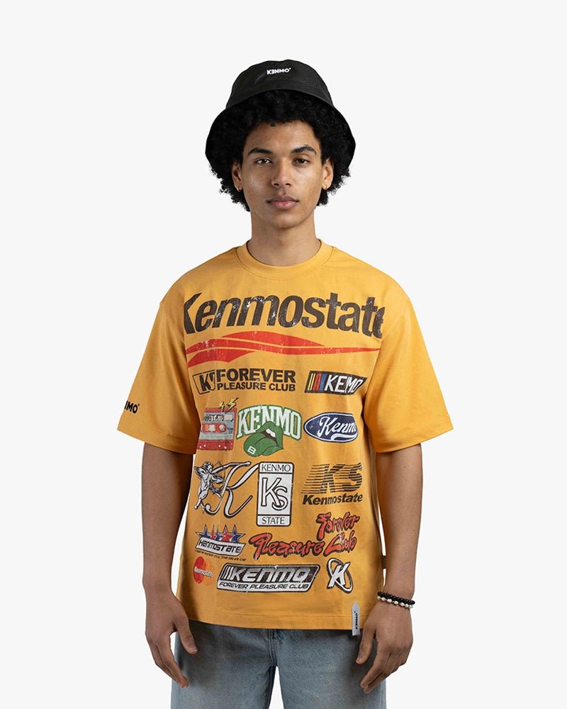 Kenmostate Tee : Yellow - Kenmo®