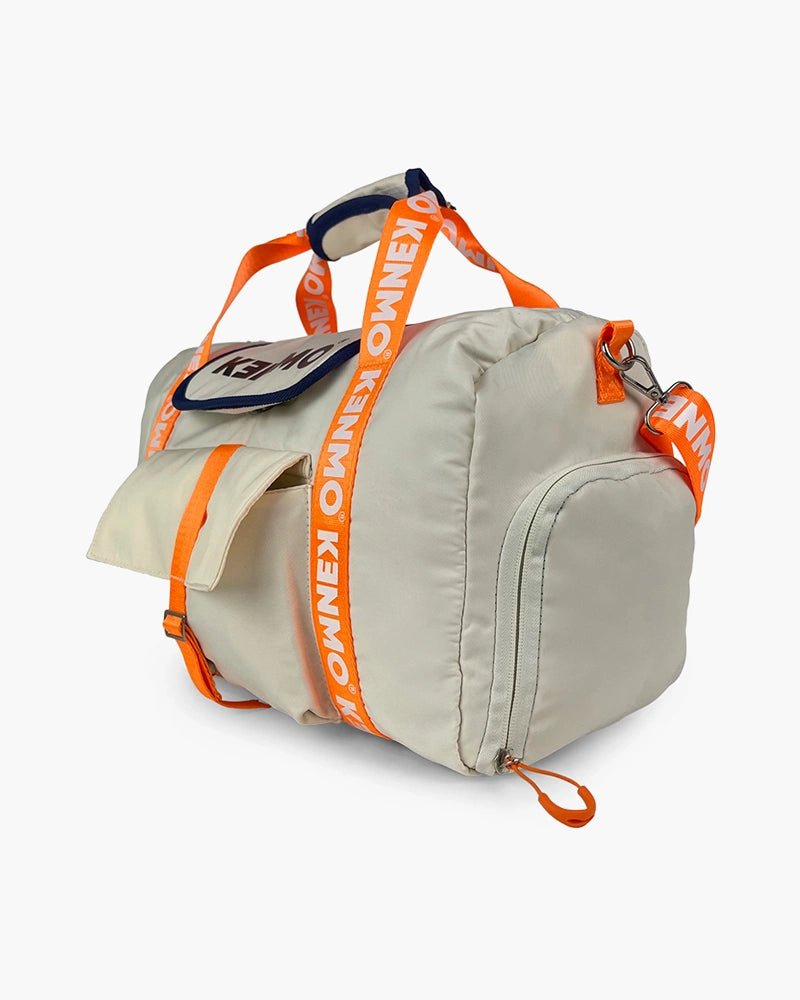 Logo Strap Duffel Bag : Beige - Kenmo®