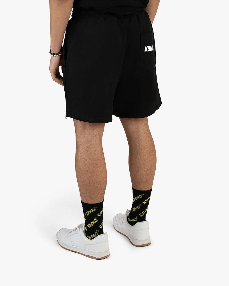 Make A Difference Shorts : Black - Kenmo®