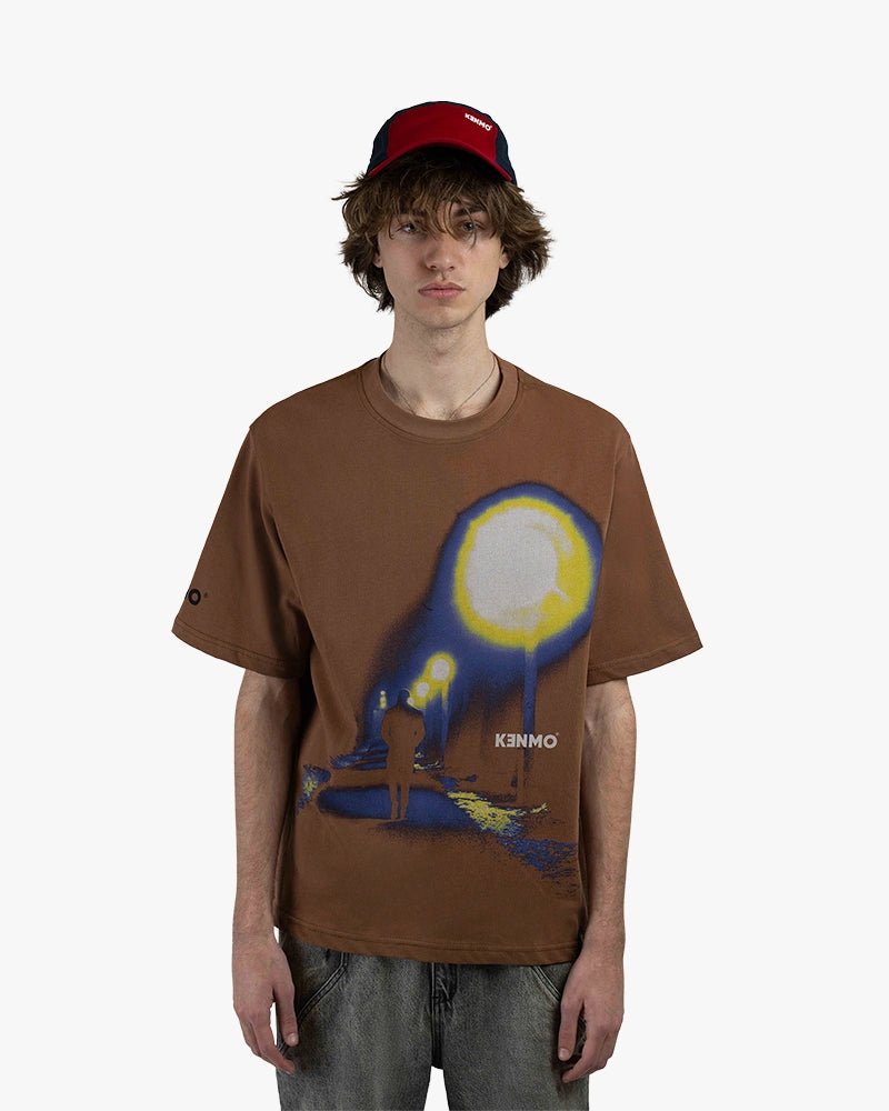 Midnight Walker Tee : Brown - Kenmo®