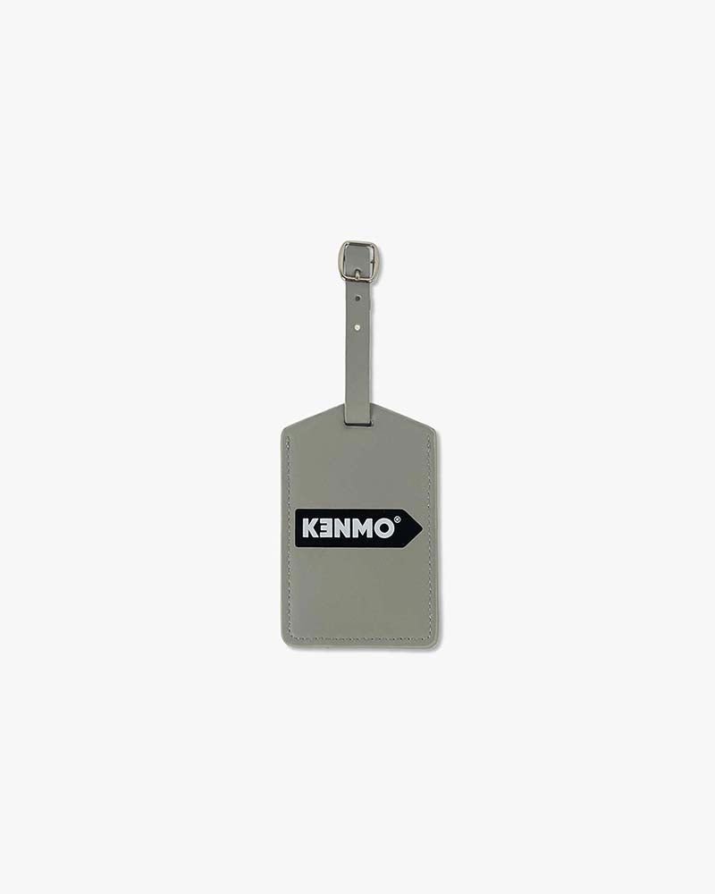 Quality Leather Luggage Tag : Grey - Kenmo®