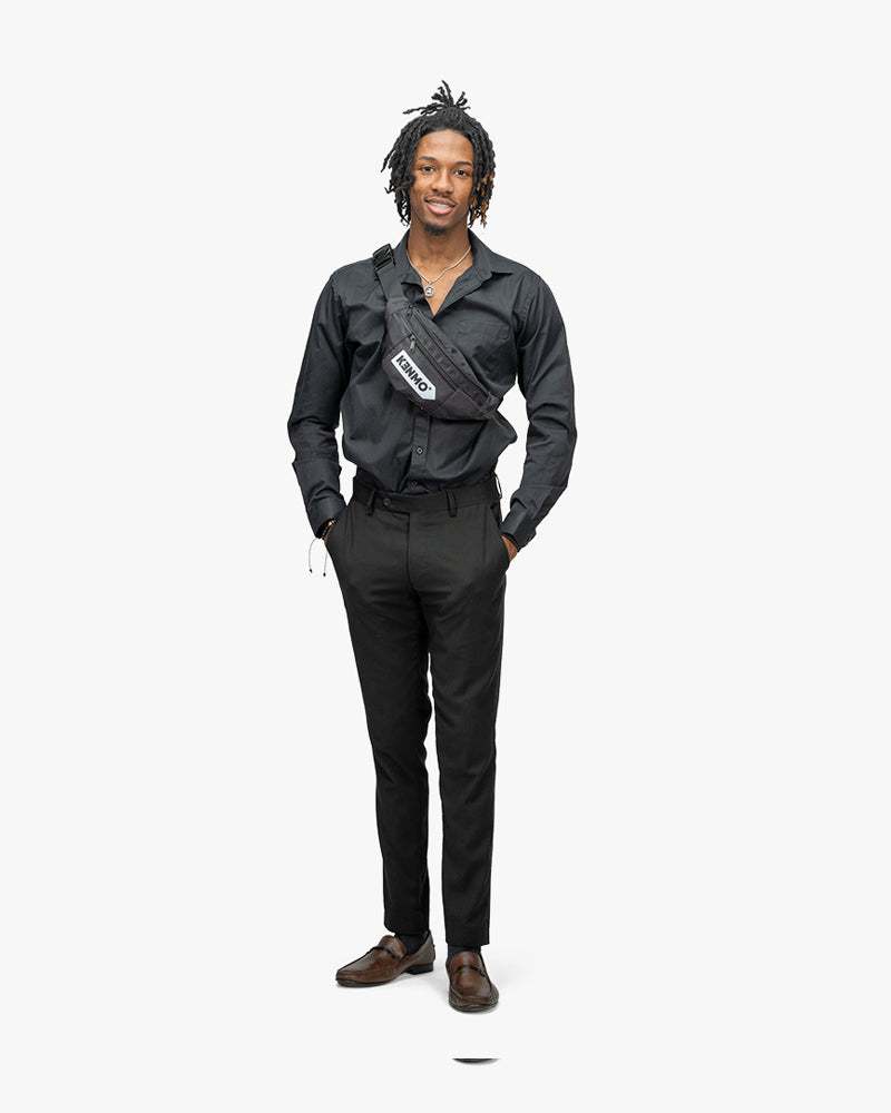 Radiance Waist Bag & Crossbody Bag : Black - Kenmo®