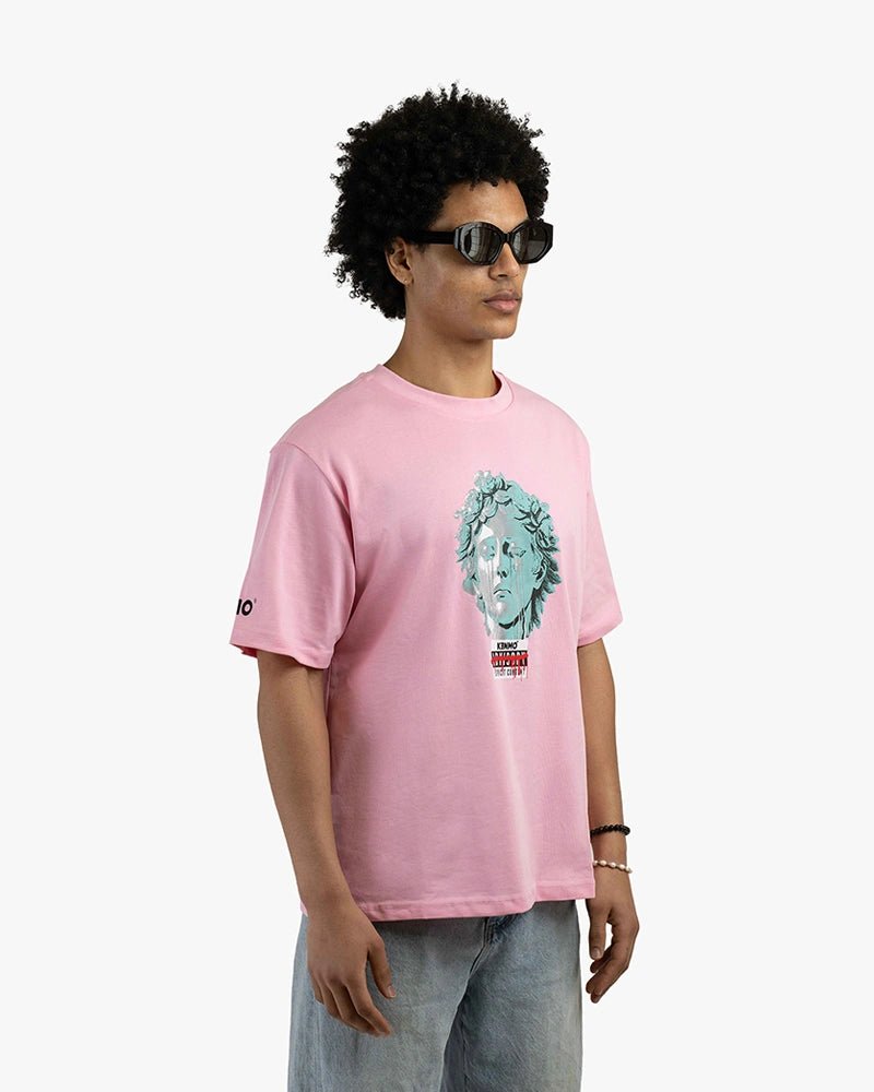 Safe Off Explicit Tee : Pink - Kenmo®