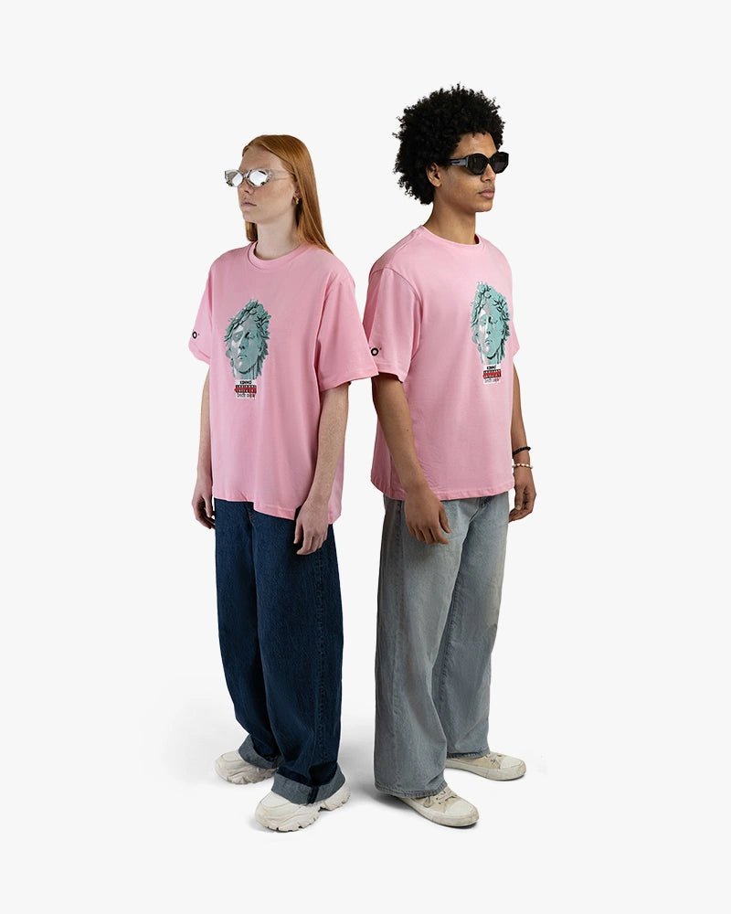 Safe Off Explicit Tee : Pink - Kenmo®
