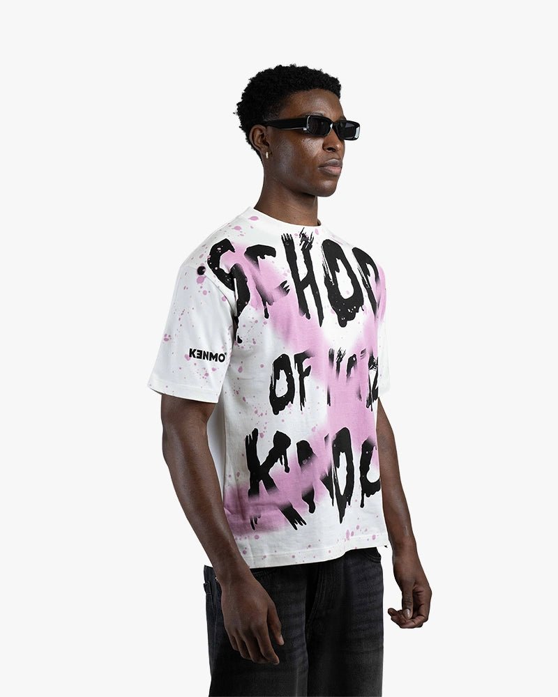 School Of Hard knock Tee : White - Kenmo®