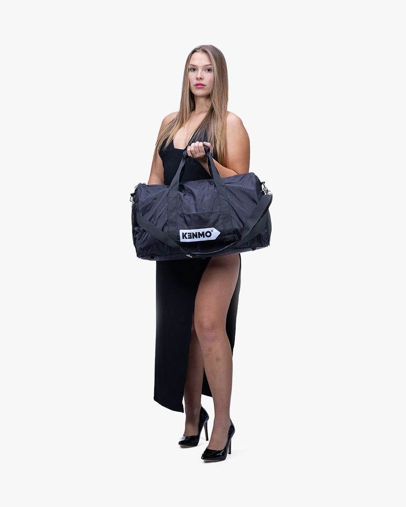 Stylish Duffel Bag : Black - Kenmo®