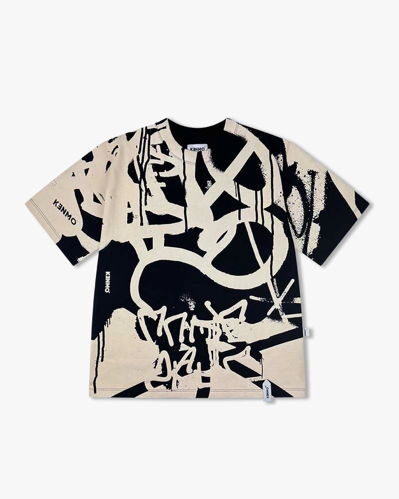 Tagging Tee : Black - Kenmo®