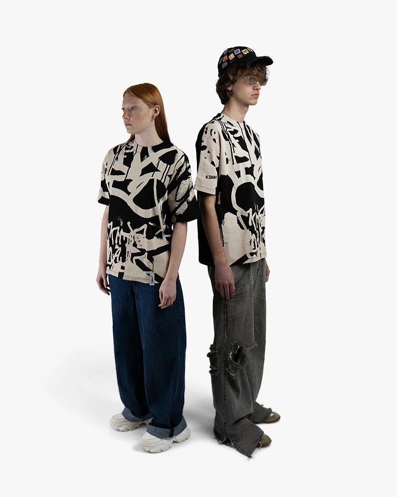 Tagging Tee : Black - Kenmo®
