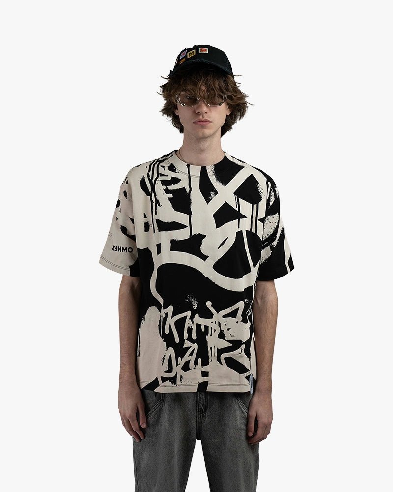 Tagging Tee : Black - Kenmo®