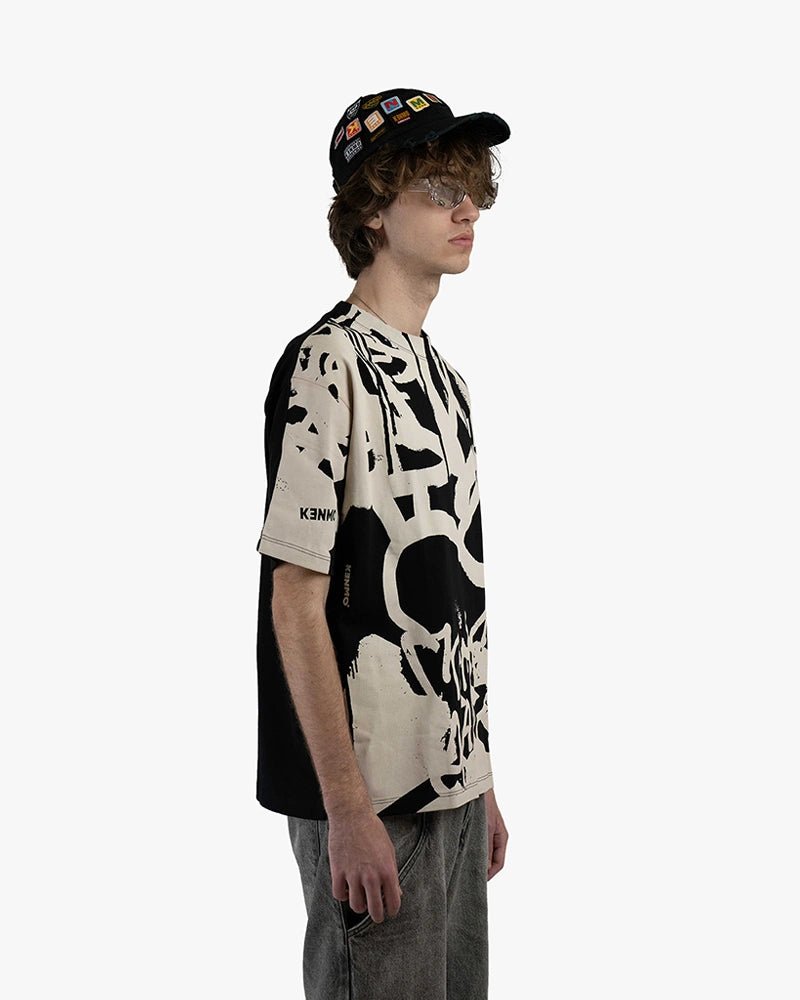 Tagging Tee : Black - Kenmo®